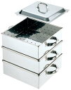 EBM 18-8 業務用角蒸器 30cm 2段 0464600