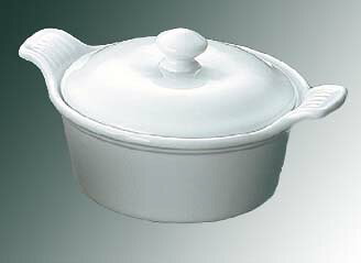 ロイヤル キャセロール No.618 18cm ホワイト 業務用 7378000