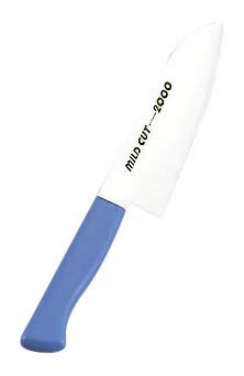MILD CUT-2000 カラー庖丁 万能型 MCB 16cm ブルー 業務用 7383240