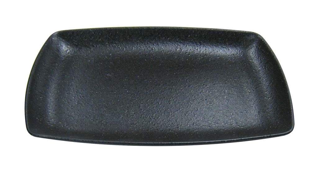 天目砂鉄 角皿 28cm 業務用 8180320