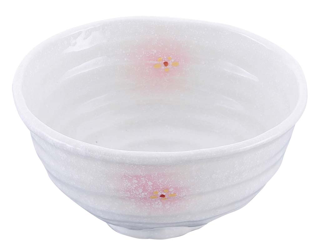 China - 和食器コレクション ピンク白吹小花 丼 5.5寸 業務用 8181540