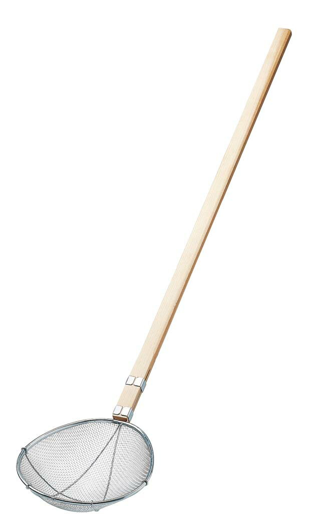 EBM 18-8 木柄 小判型 給食用スイノー 特大 6.5メッシュ 業務用 8200800
