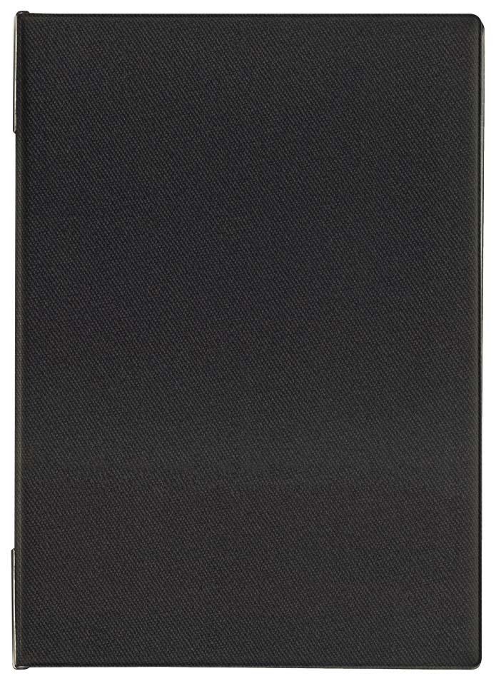 メニューファイル A4 黒 MN-151-BK 業務用 8232300