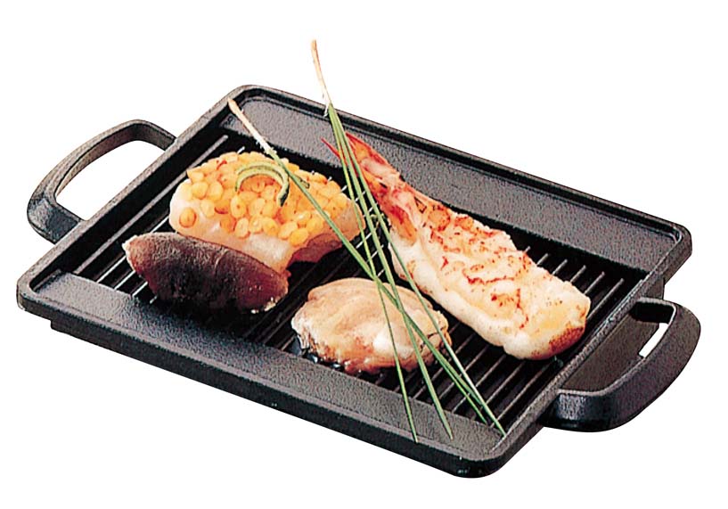Other - 焼物プレート さざ波(角)M10-549 業務用 8263000
