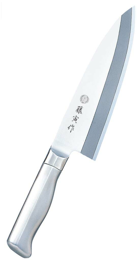 【在庫限り】藤寅作 オールステンレス 出刃 FU-635 15cm 業務用 8476101