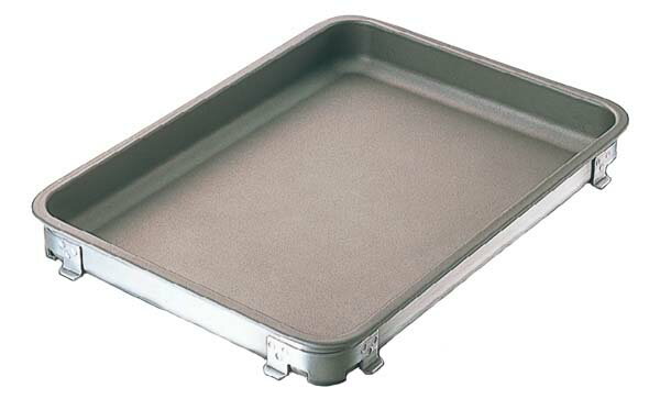 IKD アルミ 餃子&生鮮バット フッ素加工 10枚取 業務用 8492100