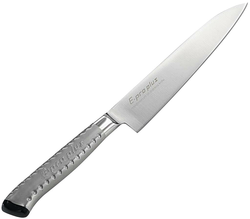 ●サイズ全長：260(mm)●重量：80g●板厚：背:2.0(mm)●材質ブレード：モリブデンバナジューム鋼ハンドル：18-8ステンレススチール●洗浄機：不可●消毒保管庫：使用可●検定証印等：HACCP●刃渡り：15cm●ブレード部：耐久性に優れたモリブデンバナジューム鋼職人による手砥ぎ刃付●ハンドル部：18-8ステンレススチールモナカ構造握り易いフィット感のある特殊形状●切れ味最高ハンドルのフィット感は絶妙かつ衛生的●両刃●背厚：2.0mm※商品画像はメーカー提供の代表画像を使用しております。複数掲載の画像でも、単品販売の場合がございます。サイズ・カラー・型番・付属品等は商品名・商品説明欄をご確認ください。※製造時期により、パッケージや商品の規格が異なる場合がございます。予めご了承ください。ご不明点などございましたらいつでもお気軽にお問い合わせくださいませ。