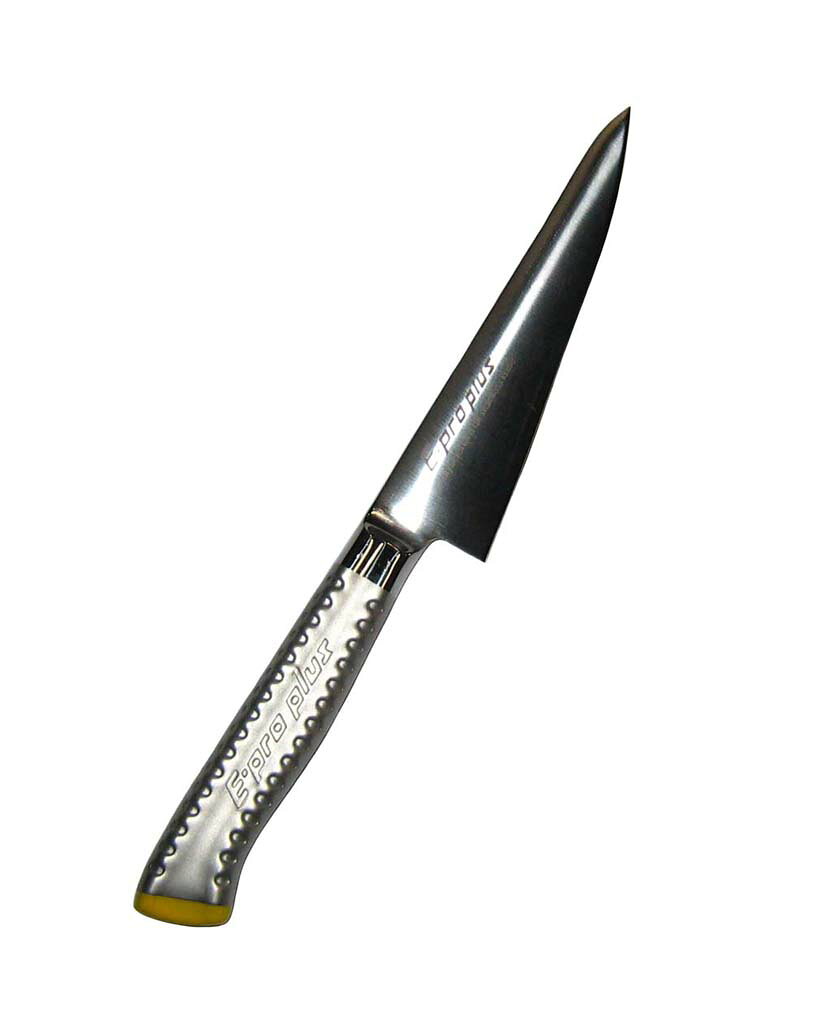 ●サイズ全長：280(mm)●重量：135g●板厚：背:2.1(mm)●材質ブレード：モリブデンバナジューム鋼ハンドル：18-8ステンレススチール●洗浄機：不可●消毒保管庫：使用可●検定証印等：HACCP●刃渡り：15cm●ブレード部：耐久性に優れたモリブデンバナジューム鋼職人による手砥ぎ刃付●ハンドル部：18-8ステンレススチールモナカ構造握り易いフィット感のある特殊形状●切れ味最高ハンドルのフィット感は絶妙かつ衛生的●片刃●背厚：2.1mm※商品画像はメーカー提供の代表画像を使用しております。複数掲載の画像でも、単品販売の場合がございます。サイズ・カラー・型番・付属品等は商品名・商品説明欄をご確認ください。※製造時期により、パッケージや商品の規格が異なる場合がございます。予めご了承ください。ご不明点などございましたらいつでもお気軽にお問い合わせくださいませ。