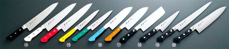 ●サイズ298(mm)●重量：170g●板厚：背:2.0(mm)●材質モリブデン鋼特殊樹脂●洗浄機：不可●刃渡り：16.5cm●さびに強く耐久性に優れたモリブデン鋼●ナイフシリーズ耐熱120℃の特殊樹脂ハンドル。食器洗浄機・温風殺菌OK(100℃以下の設定)●両刃※商品画像はメーカー提供の代表画像を使用しております。複数掲載の画像でも、単品販売の場合がございます。サイズ・カラー・型番・付属品等は商品名・商品説明欄をご確認ください。※製造時期により、パッケージや商品の規格が異なる場合がございます。予めご了承ください。ご不明点などございましたらいつでもお気軽にお問い合わせくださいませ。