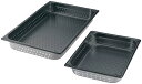 EBM 18-8 ノンスティック 穴明ホテルパン 1/2 100mm 業務用 8846105