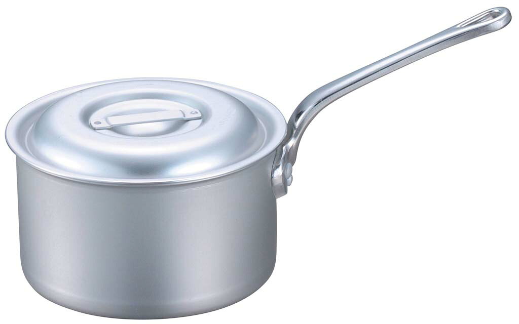 Sauce Pans - EBM アルミ プロシェフ 深型 片手鍋(目盛付)15cm 業務用 8870900