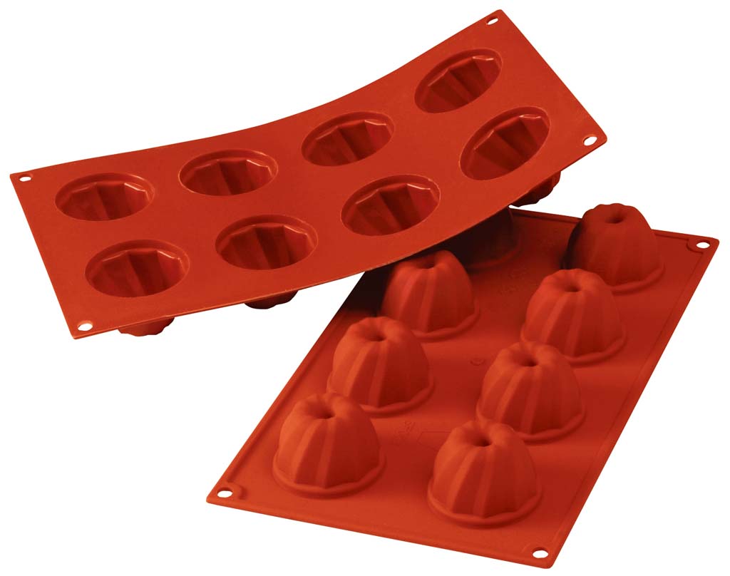 シリコマート シリコンフレックス スモールクグロフ(8ヶ取)SF057 業務用 0558410