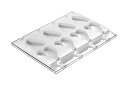 シリコマート ステッコフレックス ハーティック(4ヶ取×2枚入)GEL03 業務用 0558680