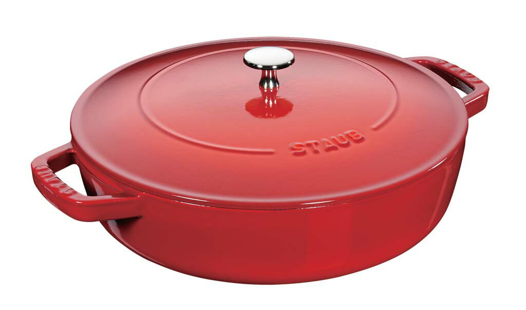 ストウブ ブレイザーソテーパン 24cm チェリー 40511-475 業務用 0560970