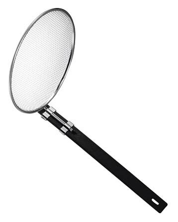 Basket, Cart - TS 18-8 黒柄 そば揚 縦型 30cm 10186 業務用 1088800
