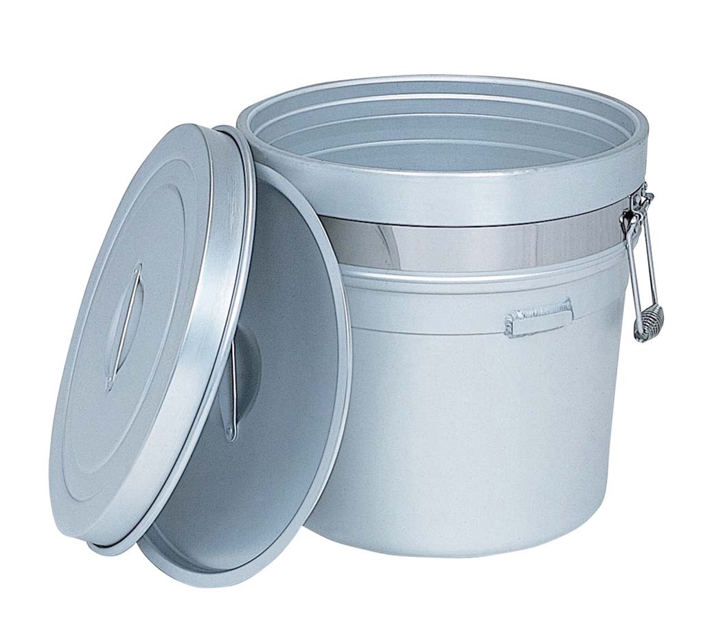 乐天商城 - アルマイト 段付二重食缶(大量用)250-A 20L 業務用 1129740