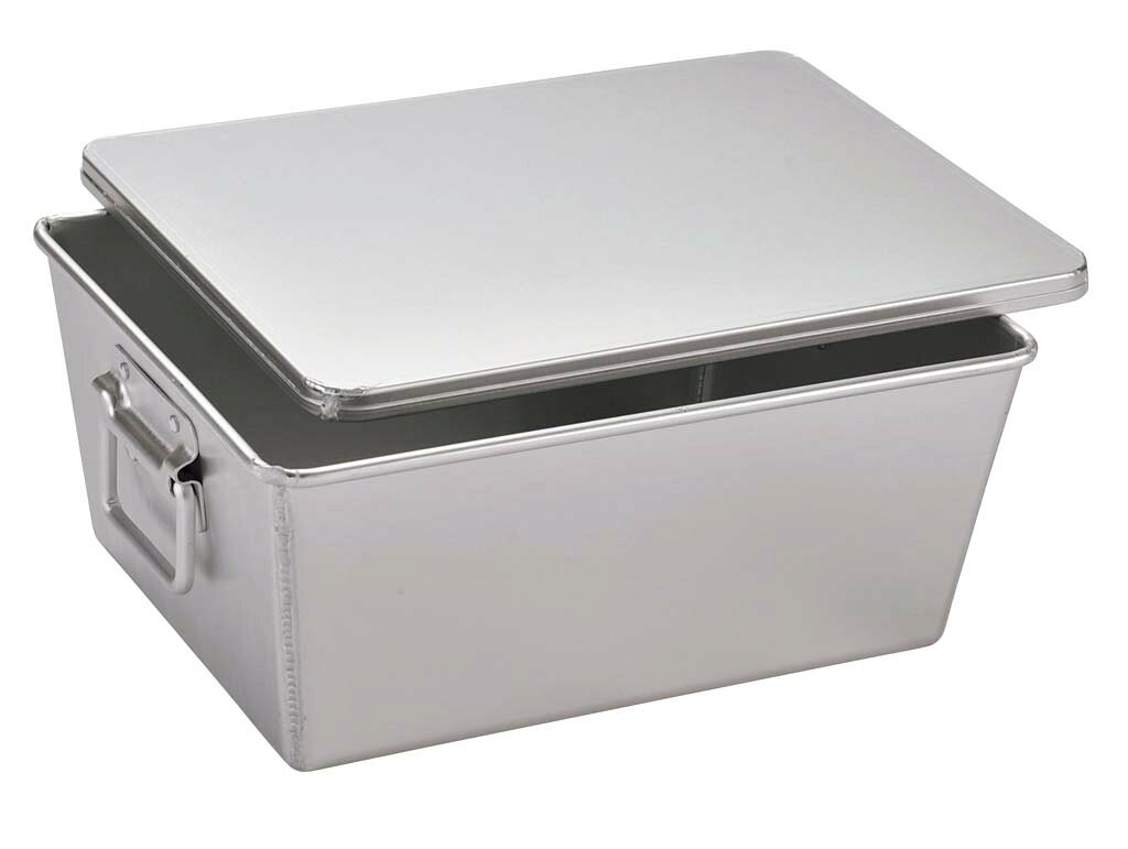 Other - アルマイト 深型 パン箱 20人用(蓋付)260-B 365×285 業務用 1130030
