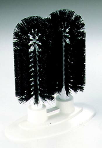 グラスウォッシャー 2本立 40460(03)ブラック 業務用 1208100