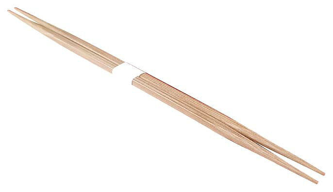 竹一番 先細箸 卵中 燻し 100膳入 23.5cm 業務用 1254620