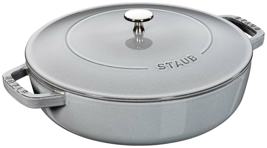 ストウブ ピコ・ココット ブレイザーソテーパン 26cm グレー 40506-543 業務用 1264040