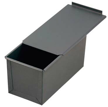 Bread Pans - 【在庫限り】遠赤セラミック加工S 食パン型(フタ付)2斤 業務用 1439800
