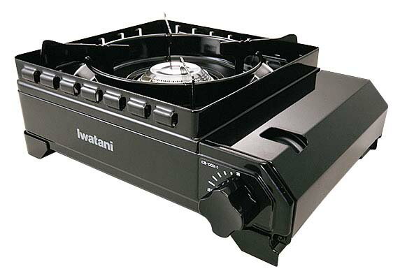 【在庫限り】 イワタニ カセットフー アウトドアこんろ『タフまる』CB-ODX-1BK 業務用 1555791