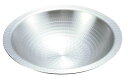 【在庫限り】アルミ 打出 うどんすき鍋 24cm 業務用 1694900