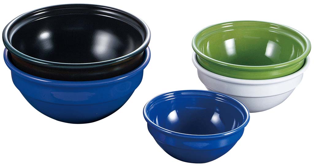 ガストロン 丸深ボール 3420(22cm)ブラック 業務用 1844200