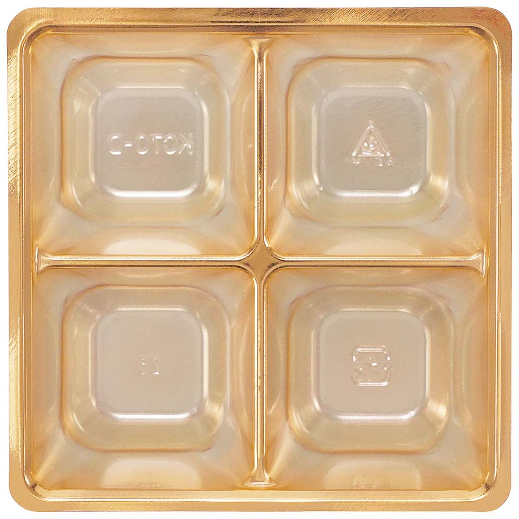 小鉢カップ70十字仕切 CK70-D(100入)200-105/W200-105用 業務用 2136040