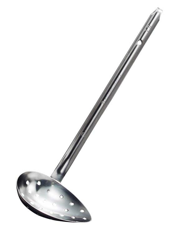 エコクリーン 18-8 横口レードル 穴明 50cc 業務用 2276700