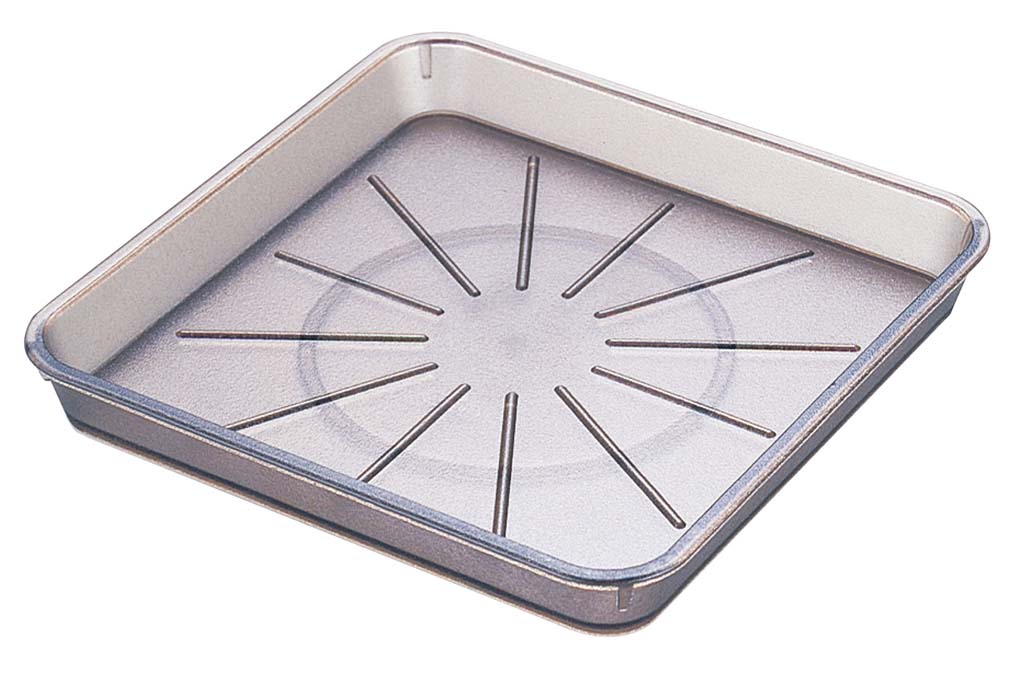 UK ウォーターポット用受皿 小 スモークブラウン 業務用 2307300