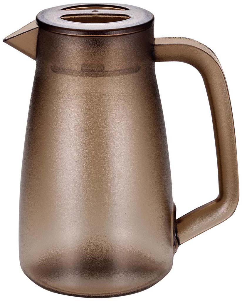 UK PC ウォーターポット 一体成形 1.3L ブラウン 業務用 2307710