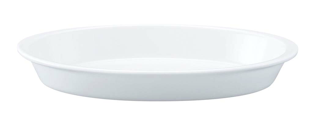 シェーンバルド オーバルグラタン皿(ツバ付)9148326(1011-26)白 26cm 業務用 2411100