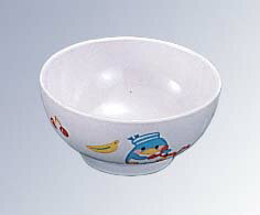 【在庫限り】メラミン子供食器 ベン&ベティー 汁椀 BB-4 業務用 2466100