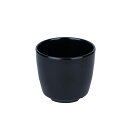 Thunder Group 湯呑み 直径8cm 高さ7.2cm フリーカップ メラミン食器 食洗機対応 割れにくい 業務用 黒 ブラック 90032JBK