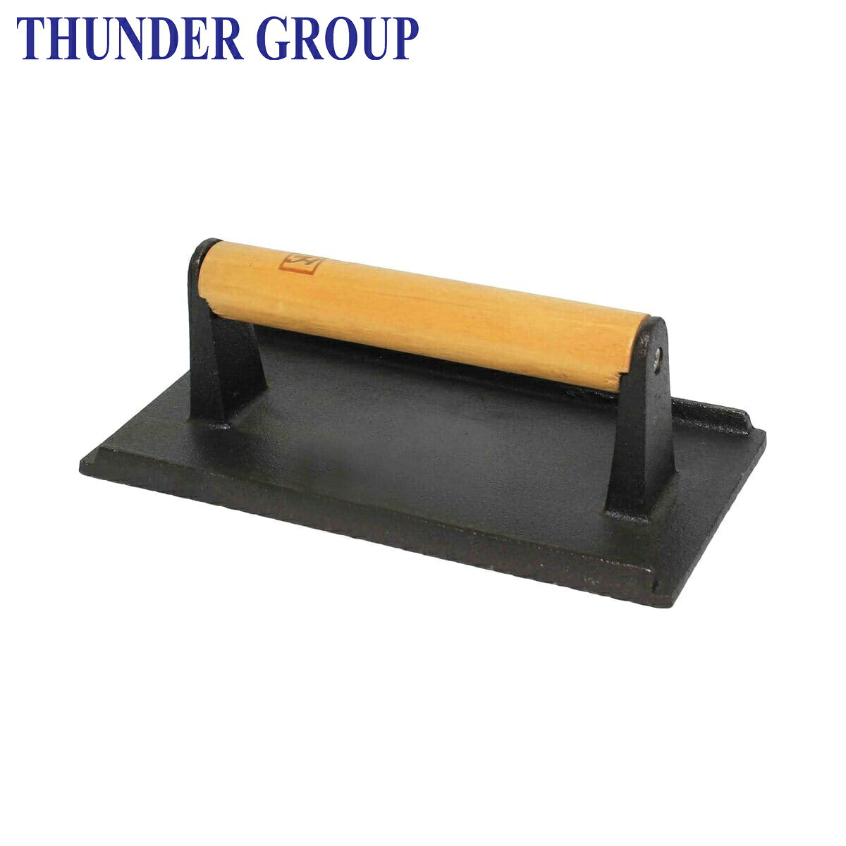 乐天商城 - Thunder Group ミートプレス 肉押さえ おもし ベーコン 角型 鋳鉄 業務用 SLKSW108
