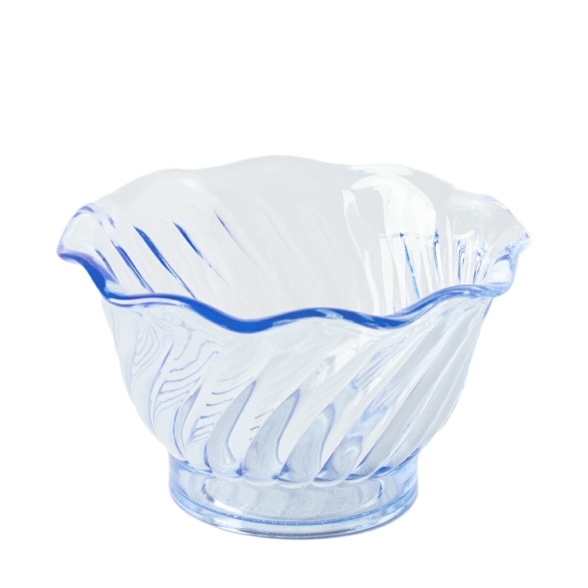 Thunder Group デザートカップ 147ml プリンカップ ゼリーカップ プラスチック製 ブルー PLDS005B