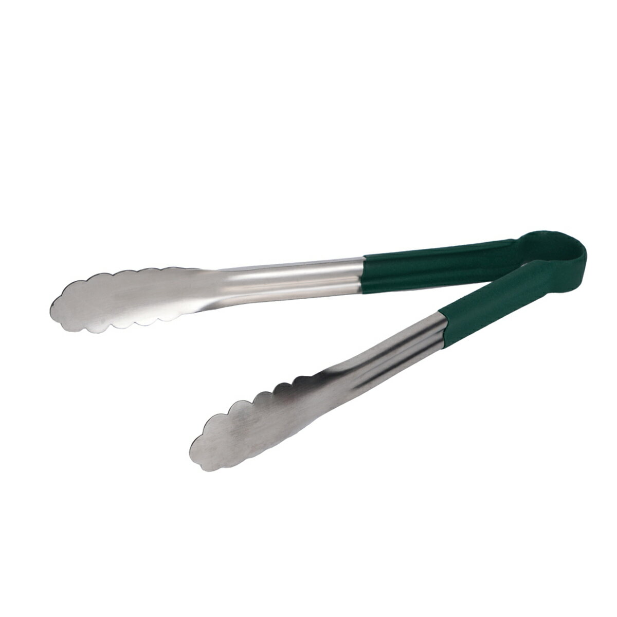 Thunder Group トング 全長39.7cm 16インチ ステンレス サービングトング バーベキュー 万能 業務用 グリーン SLTG816G