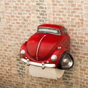 アメリカン雑貨 オールディーズ トイレットペーパーホルダー RED CAR トイレットペーパー 店舗 ディスプレイ