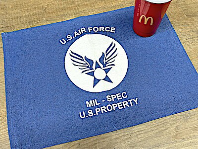 アメリカン雑貨 ランチョンマット テーブルクロス U.S.AIR FORCE エアーフォース パブ バーグッズ キッチン