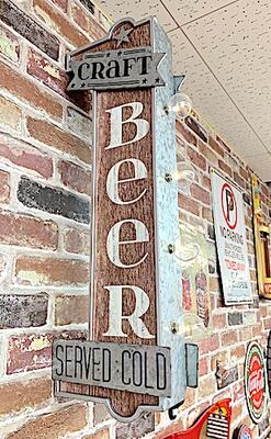 CRaFT BeeR LED 照明 ライト パブグッズ バーグッズ 壁掛け 店舗 ガレージ ディスプレイ