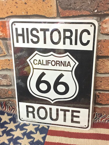 アメリカン雑貨 ROUTE66 ルート66 グッズ プラスチックサインボード ポスター 看板-SE0382