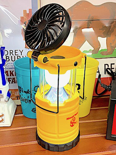 アメリカン雑貨 LED ランタン WITH ファン FEPC レディキロワット ライト ランプ ミニ扇風機 ハンディファン 卓上 アウトドア キャンプ バーベキュー 懐中電灯 災害用 非常用通販格安セール情報 楽天 通販