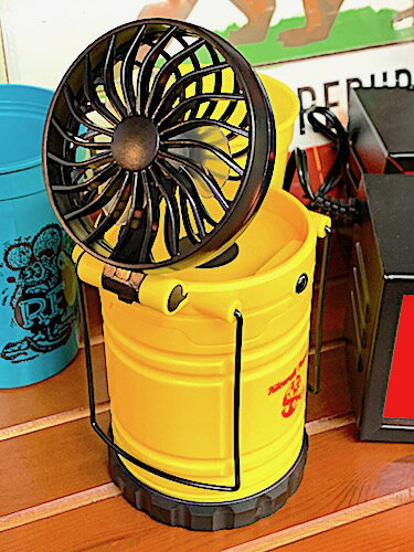 アメリカン雑貨 LED ランタン WITH ファン FEPC レディキロワット ライト ランプ ミニ扇風機 ハンディファン 卓上 アウトドア キャンプ バーベキュー 懐中電灯 災害用 非常用通販格安セール情報 楽天 通販