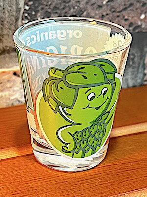 楽天アメリカン雑貨インテリア【1985】アメリカン雑貨 SHOT GLASS SPROUT ショットグラス organics ORIGINAL パブ バー グッズ 小物入れ キャンドルホルダー アロマ