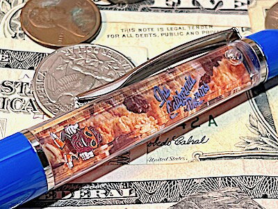 カリフォルニアレーズン グッズ アメリカン雑貨 FLOAT PEN フロートペン CALIFORNIA RAISIN ボールペン 文具 事務用品 筆記用具