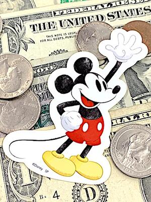 ディズニー ミッキーマウス グッズ アメリカン雑貨 ステッカー 防水 スマホ デコレーション