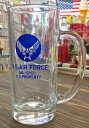 アメリカン雑貨 AIR FORCE グッズ ビアジョッキ エアーフォース キッチン グラス-AR0034