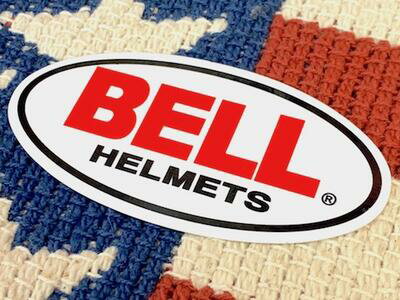 アメリカン雑貨 レーシングステッカー BELL ヘルメット 防水ステッカー シール デカール カー用品 バイク用品