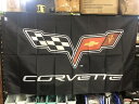 アメリカン雑貨 アメリカン フラッグ 旗 CORVETTE コルベット タペストリー ポスター 店舗 ガレージ ディスプレイ